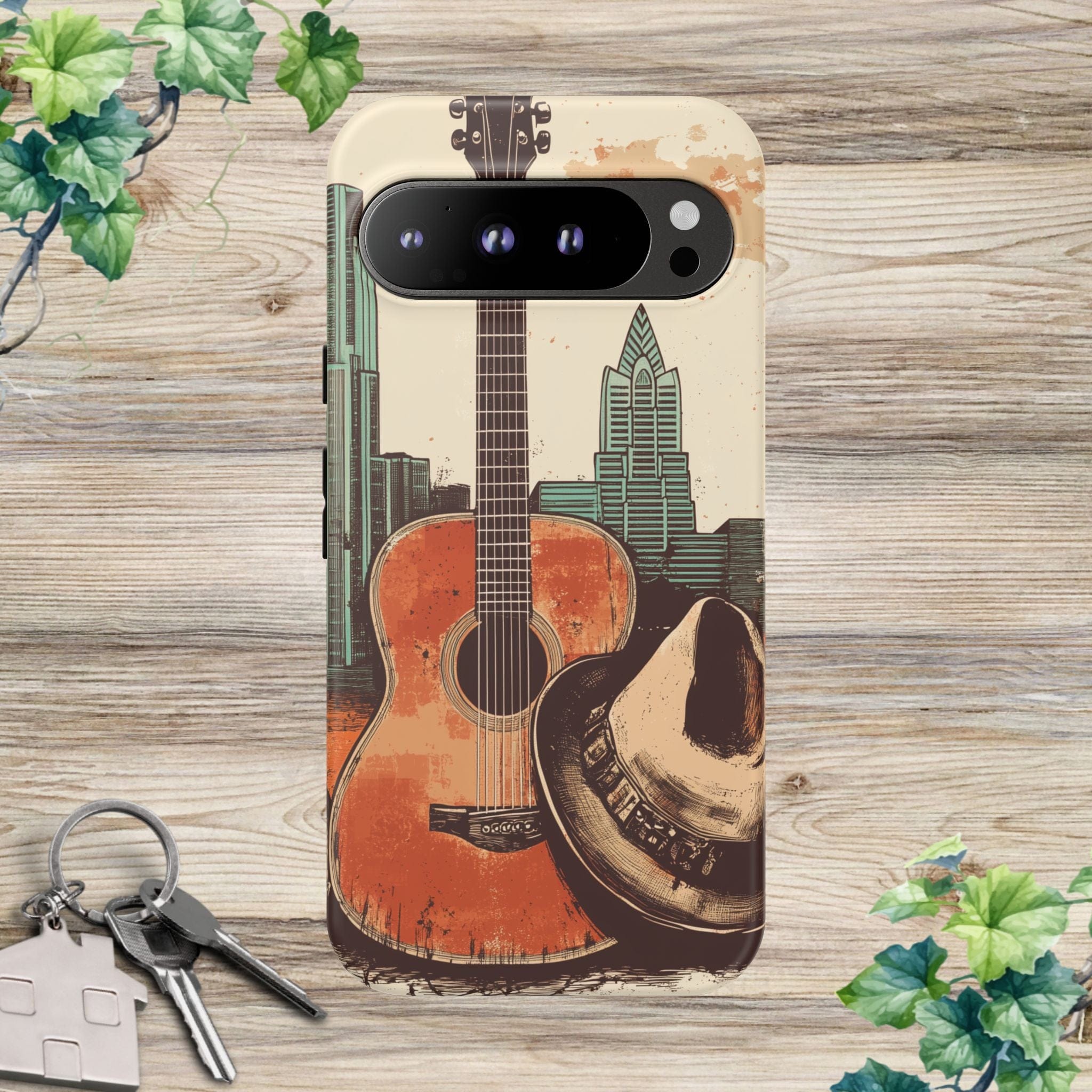 Honky Tonk Skyline - Phone Cases