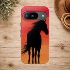 Sunset Spirit Horse Phone Case
