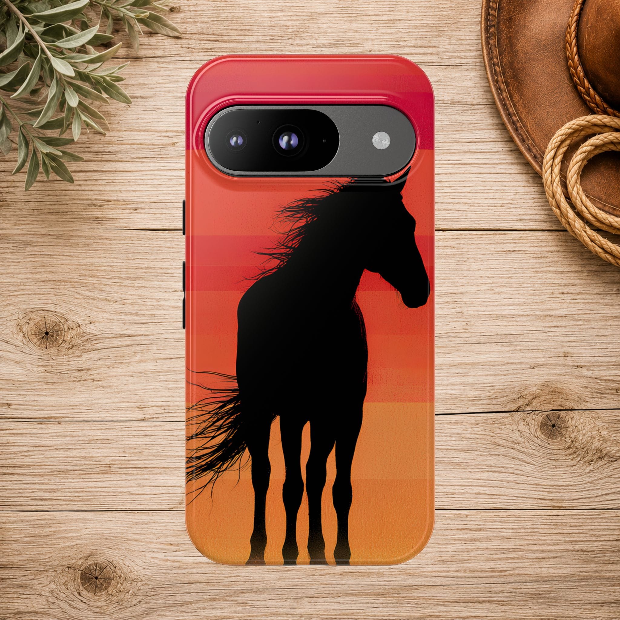 Sunset Spirit Horse Phone Case