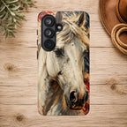 Patriotic White Horse Phone Case