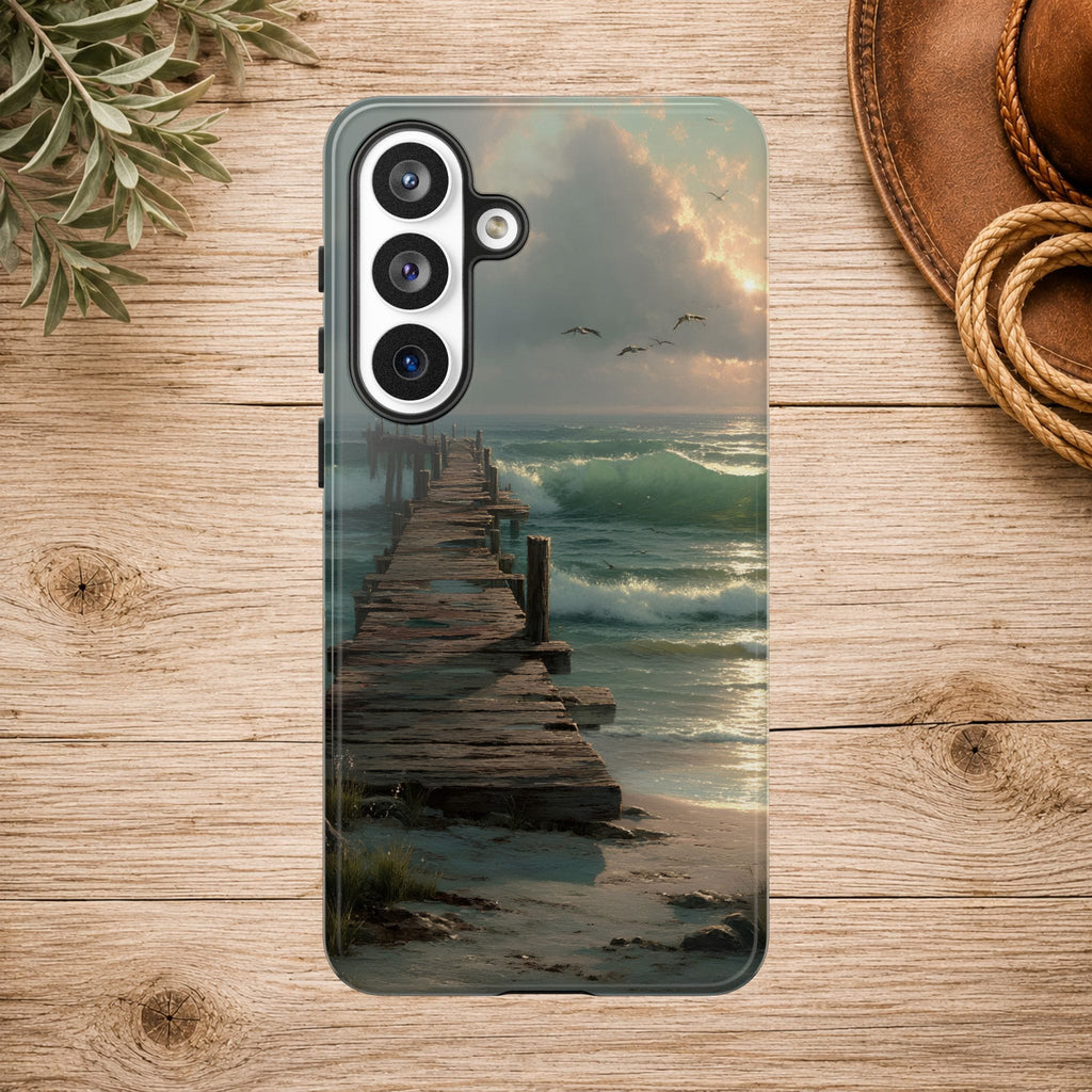 Wooden  Seaside Pier Phone Case