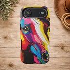 Abstract Colorful Horse Phone Case