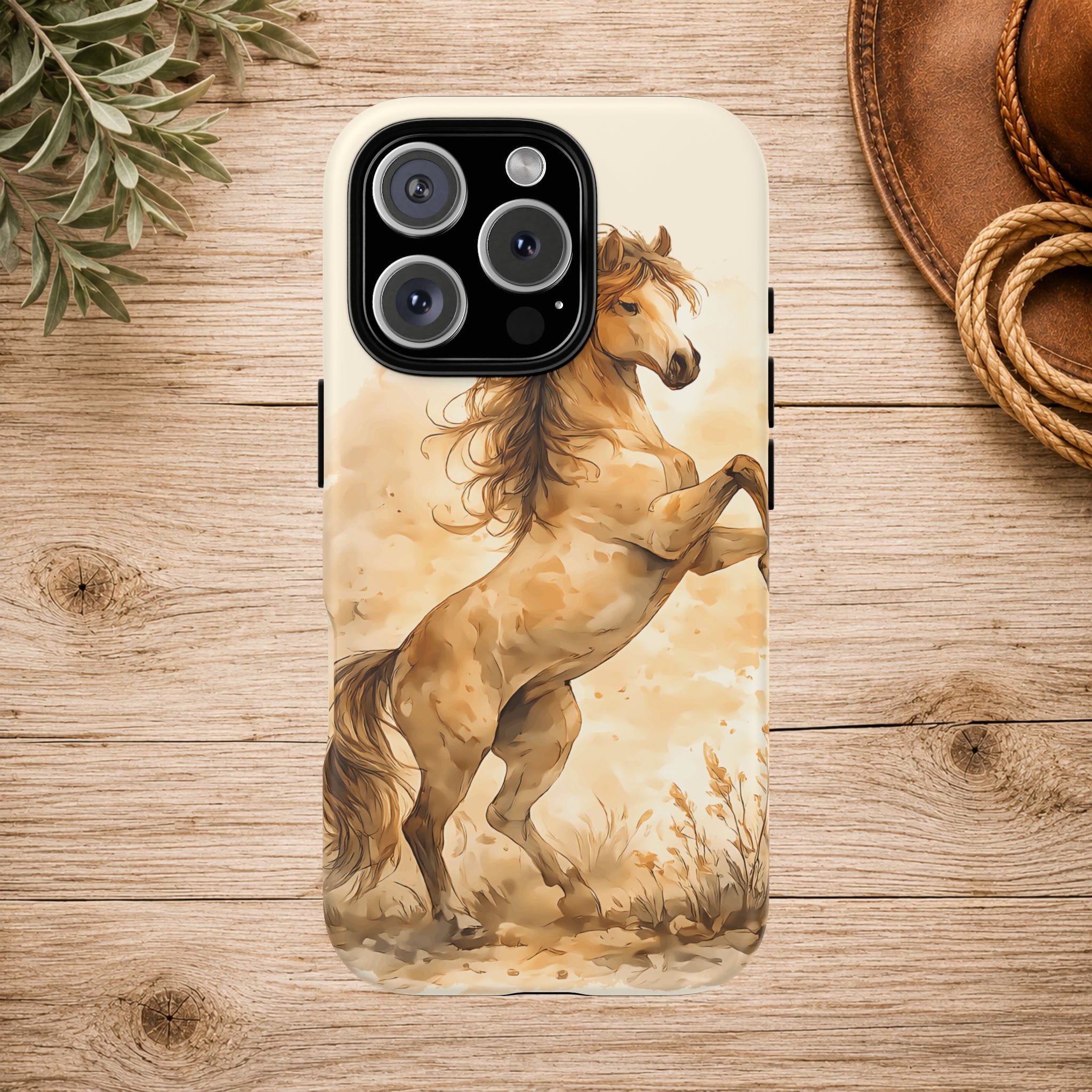 Horse Rearing Tough Phone Case