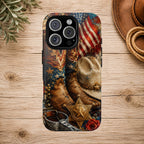 Patriotic Cowgirl Phone Case