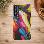 Abstract Colorful Horse Phone Case