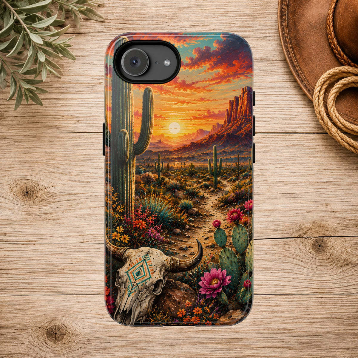 Southwest Desert Sunset Phone Case