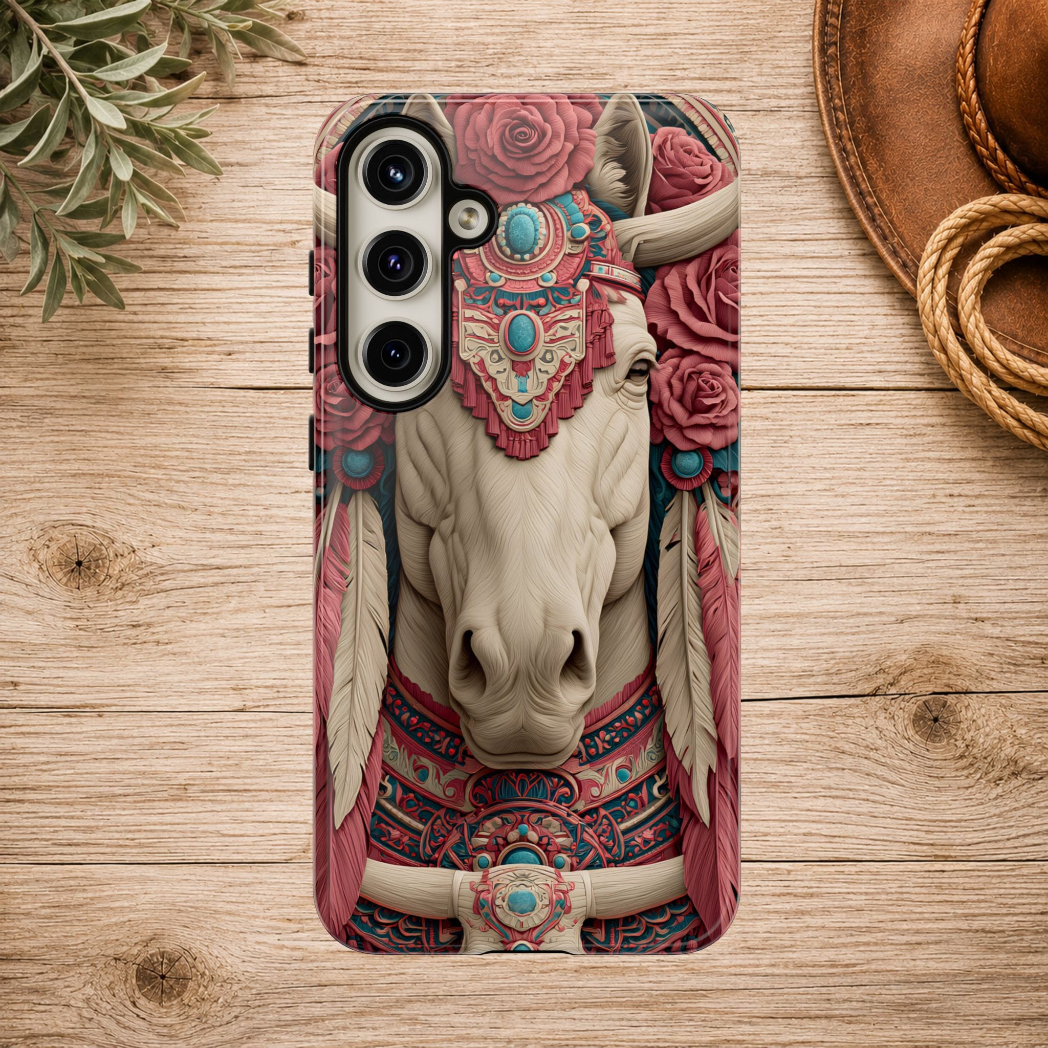 Boho Bull Phone Case