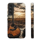 Guitar in a Wet Field -Phone Case