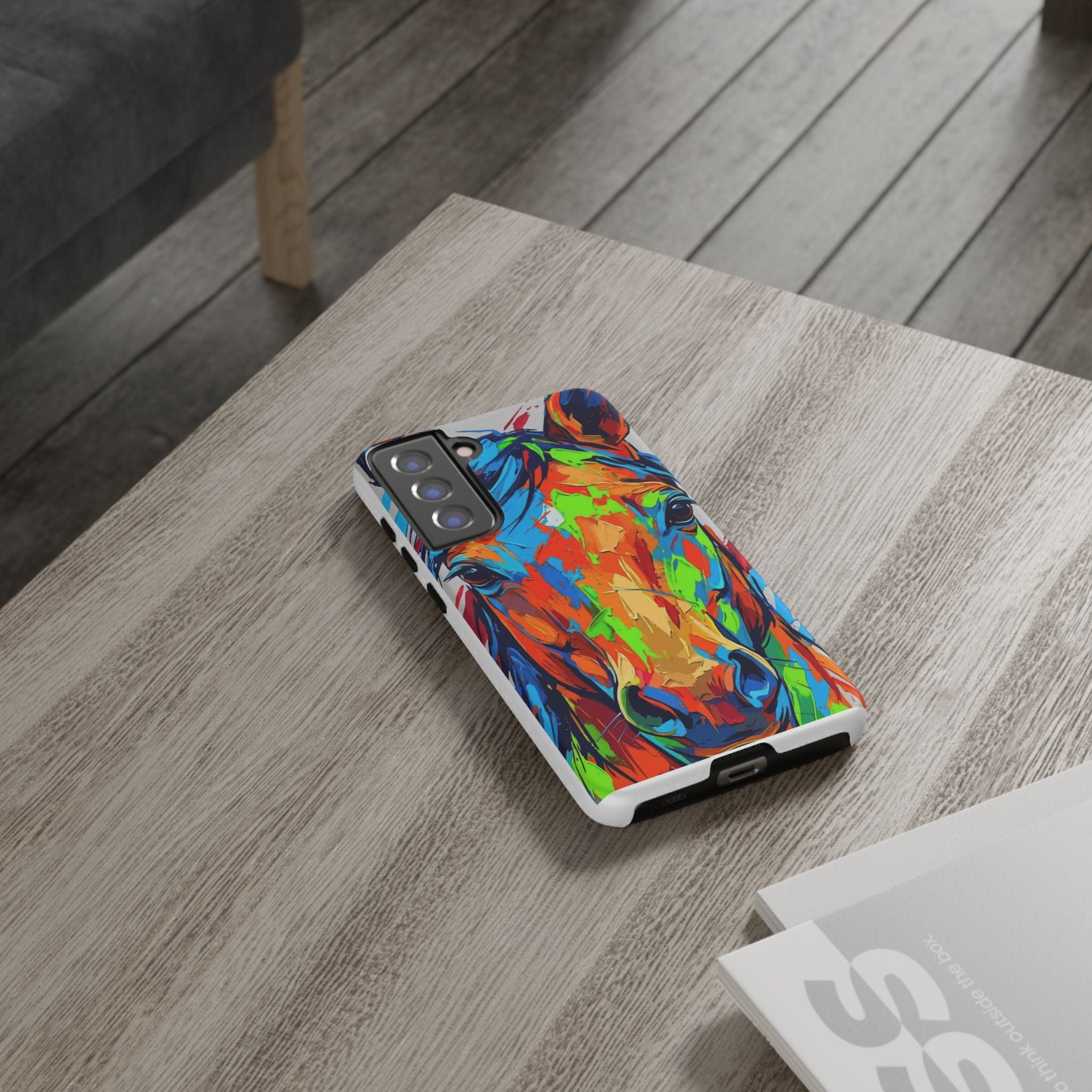Colorful Abstract Horse Phone Case