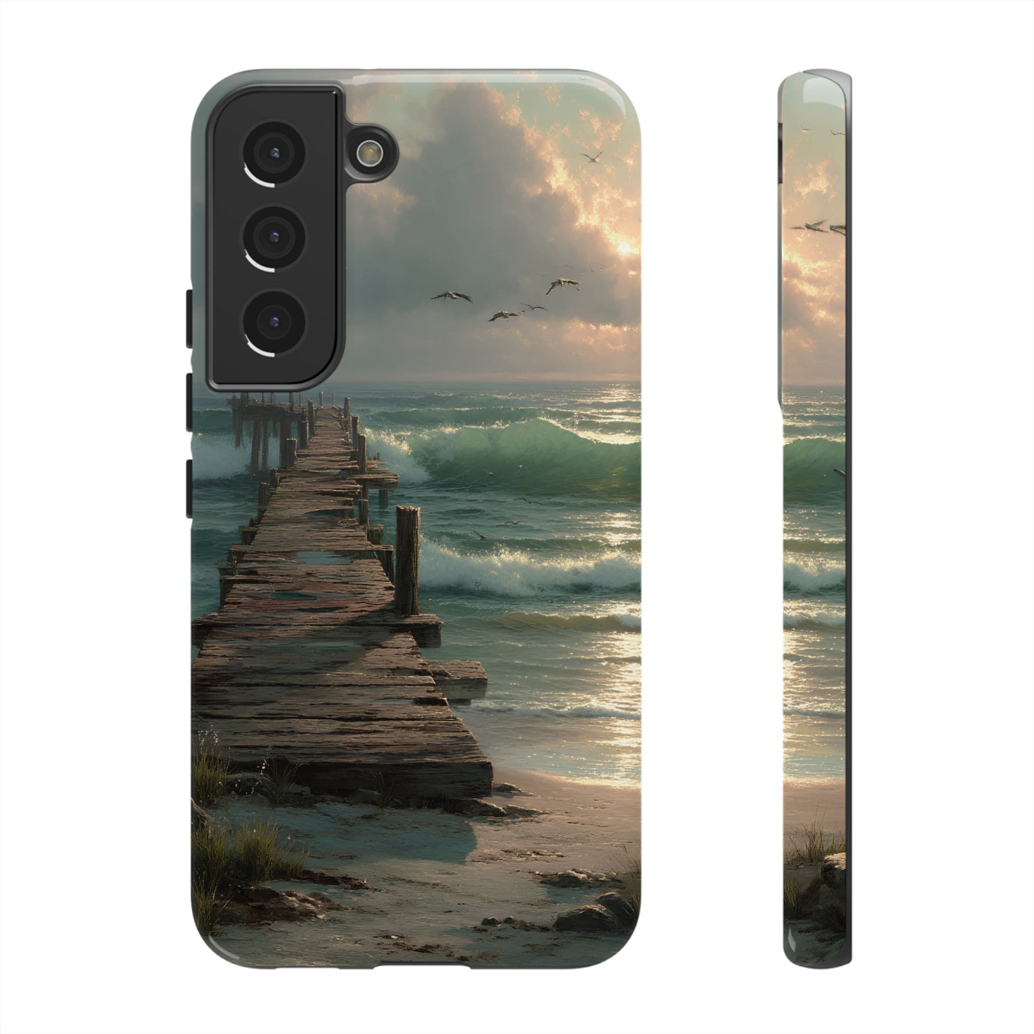 Wooden  Seaside Pier Phone Case