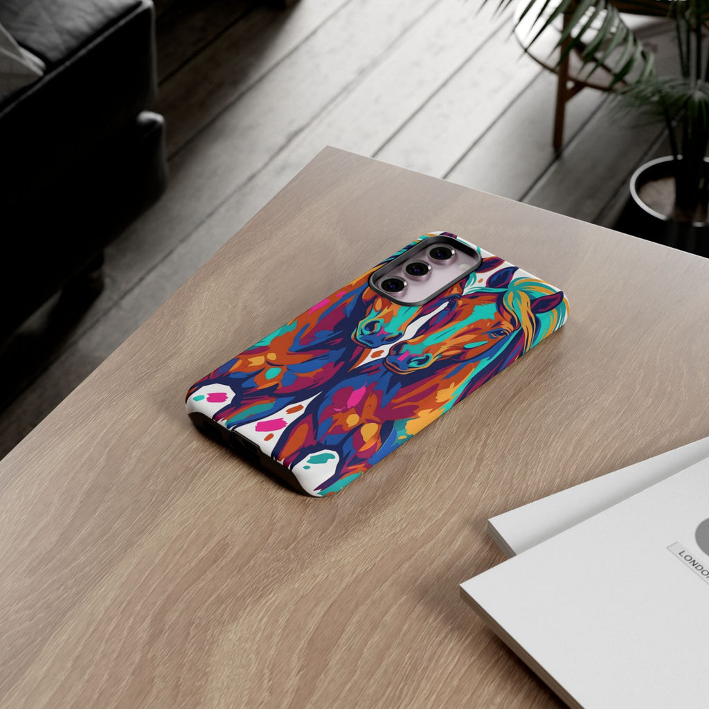 Vibrant Pop Art Equine Phone Case