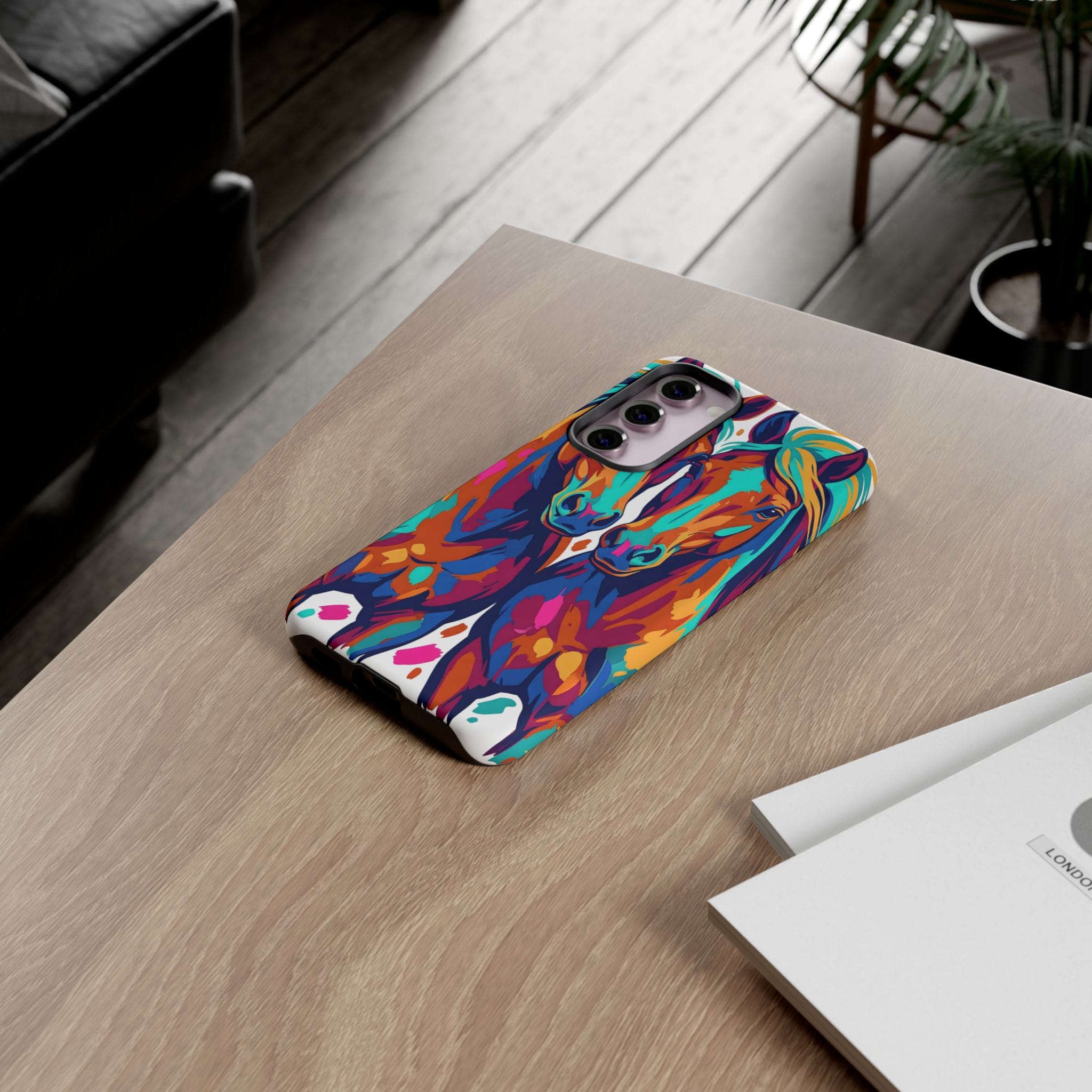 Vibrant Pop Art Equine Phone Case