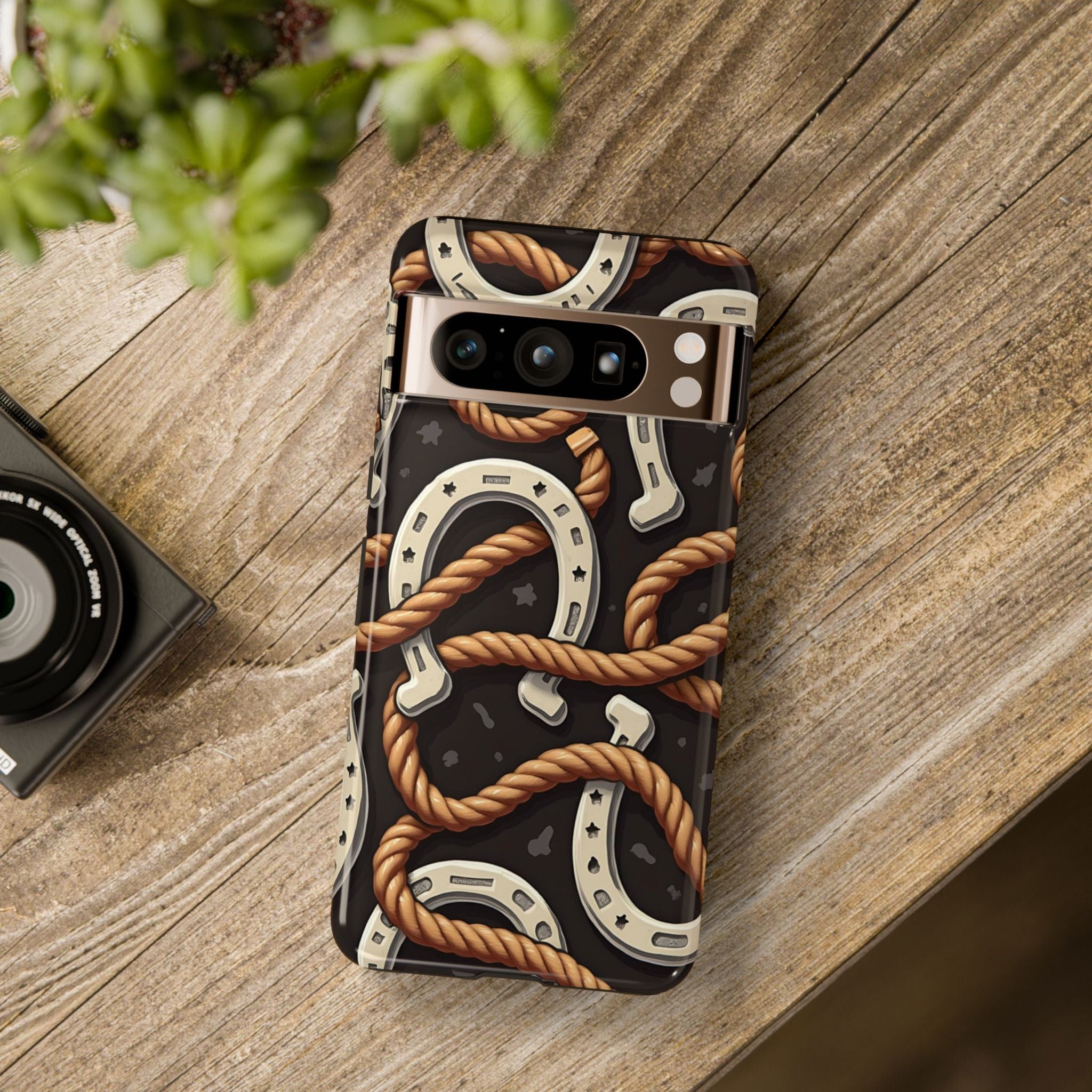 Horseshoes and Ropes-Phone Case