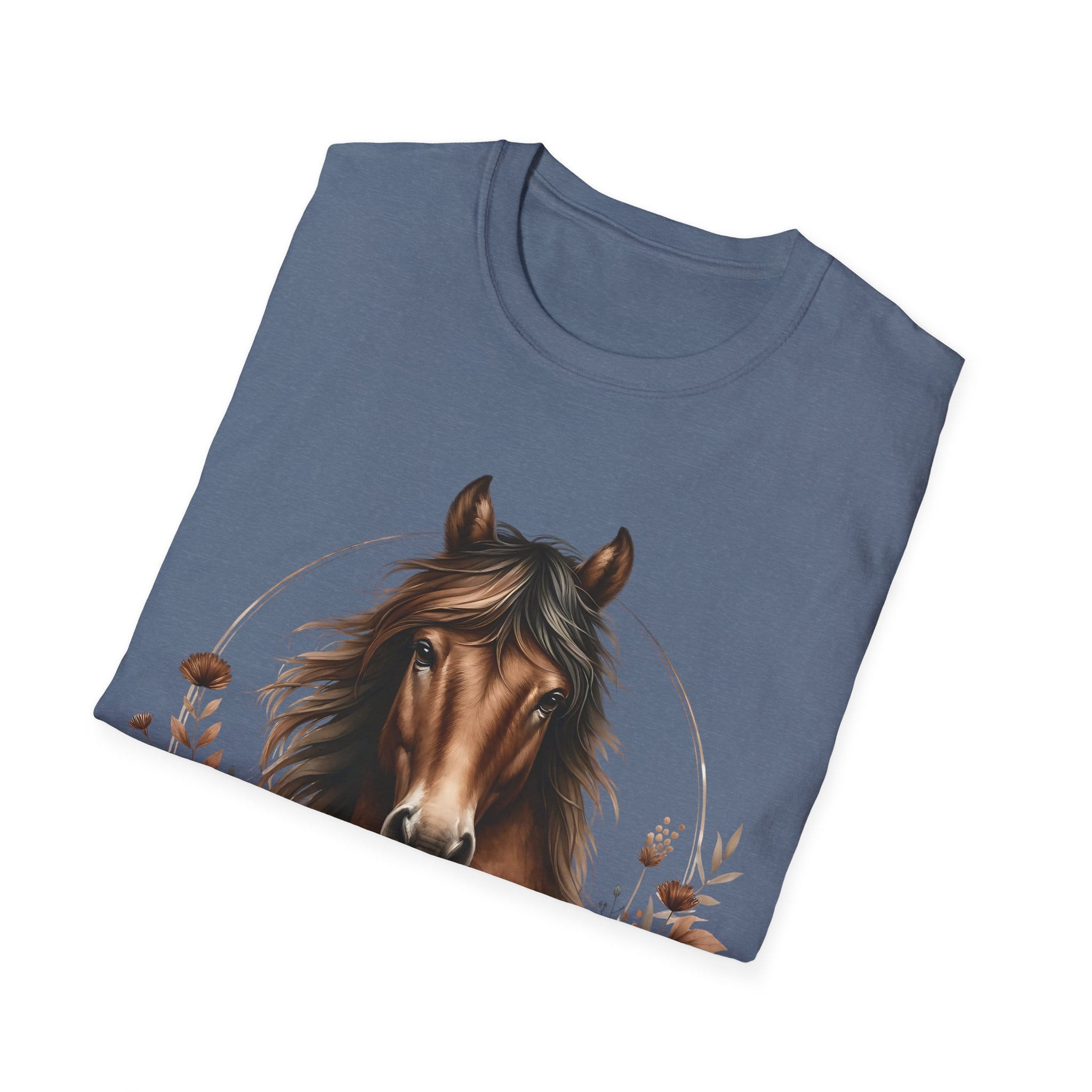 Vintage Horse Floral T-Shirt