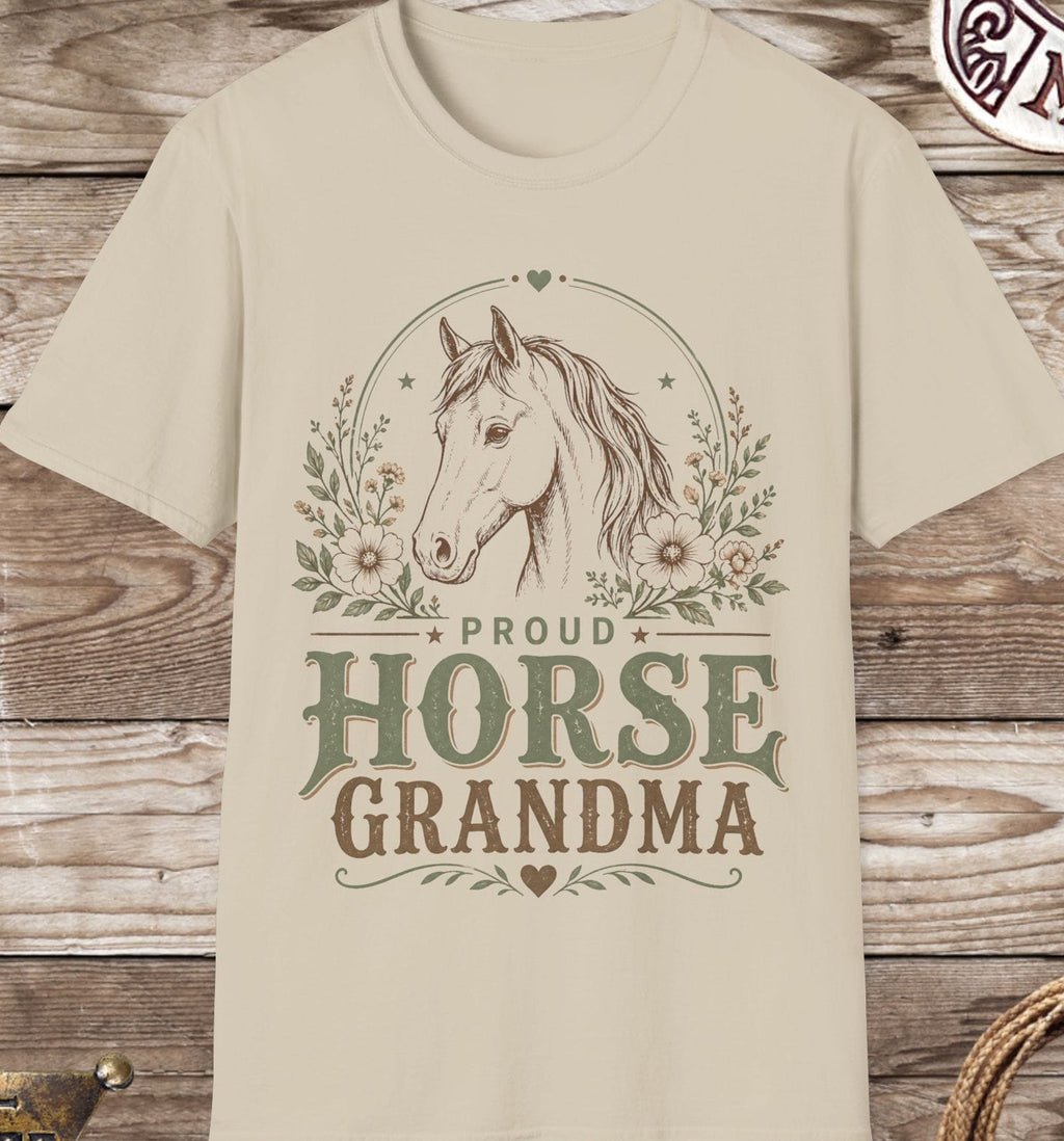 Proud Horse Grandma T-Shirt