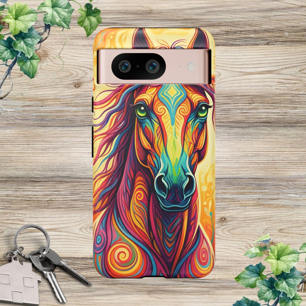 Vibrant Swirl Stallion - Phone Cover