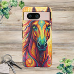 Vibrant Swirl Stallion - Phone Cover