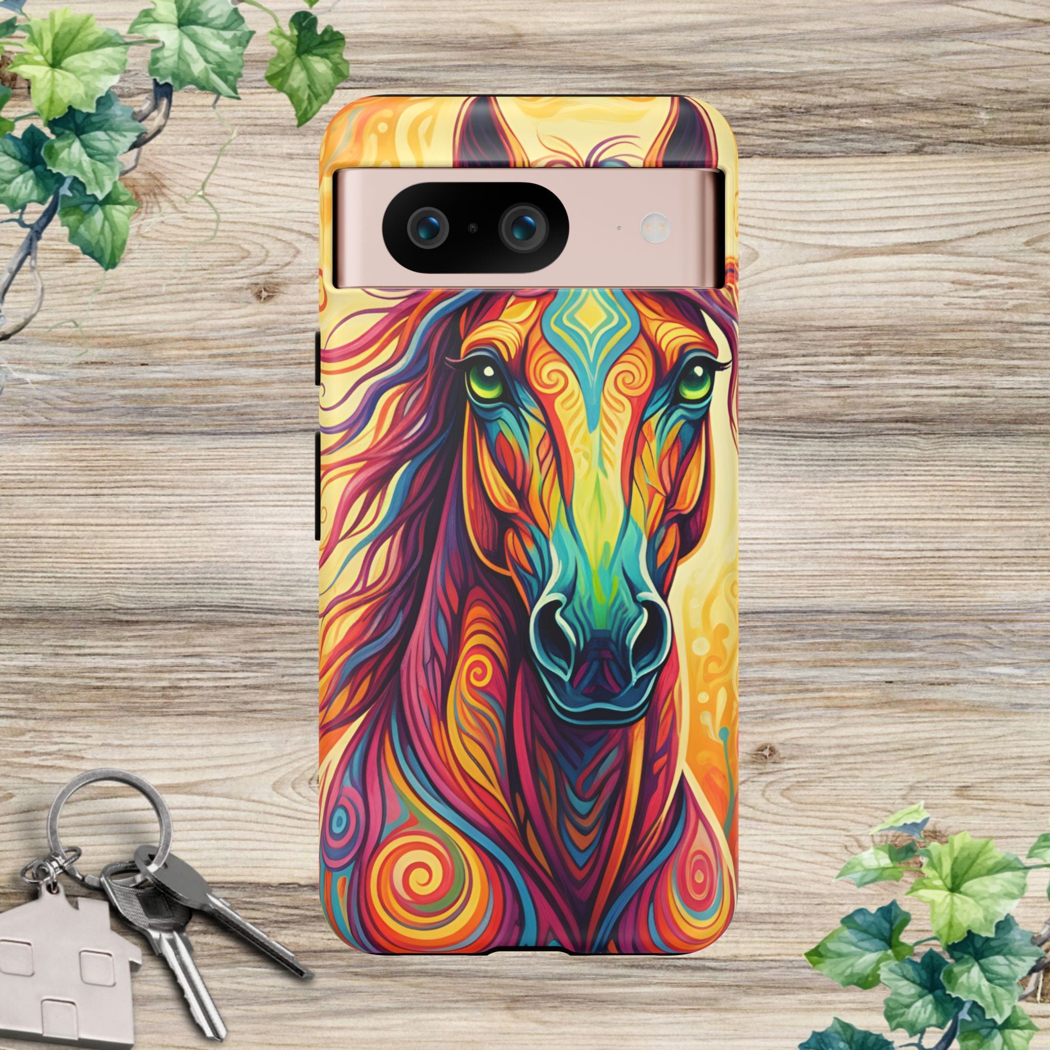 Vibrant Swirl Stallion - Phone Cover