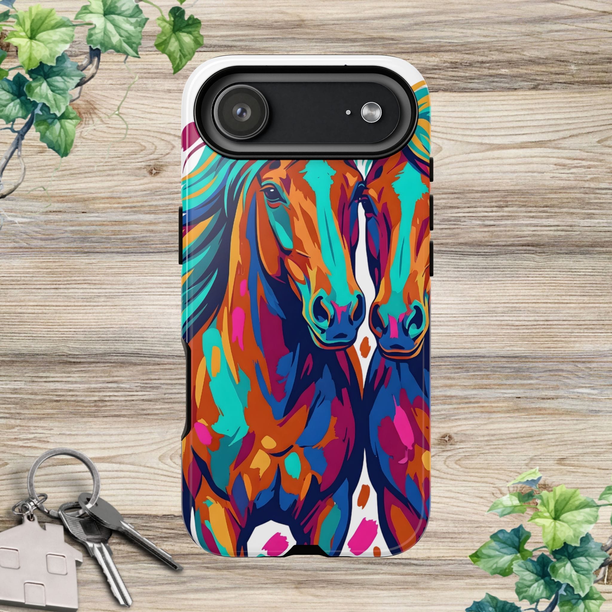 Vibrant Pop Art Equine Phone Case