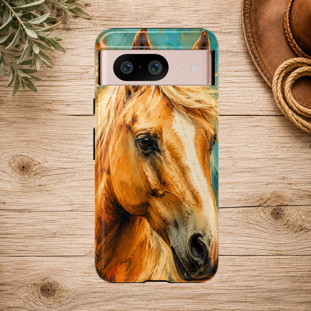 Golden Spirit Horse Phone Case