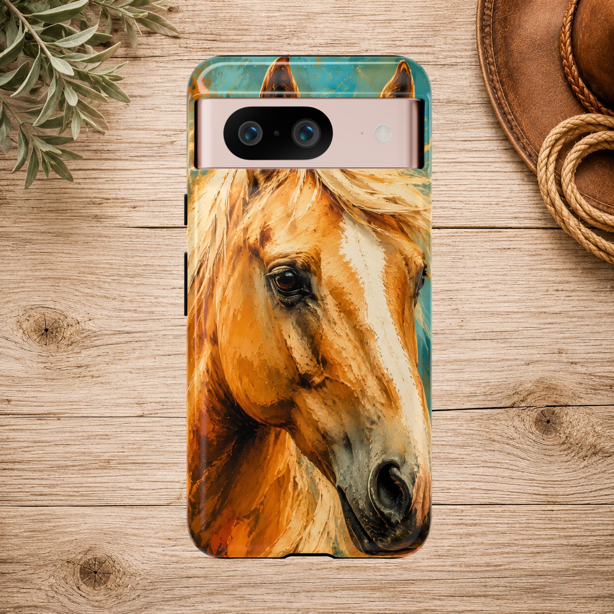 Golden Spirit Horse Phone Case