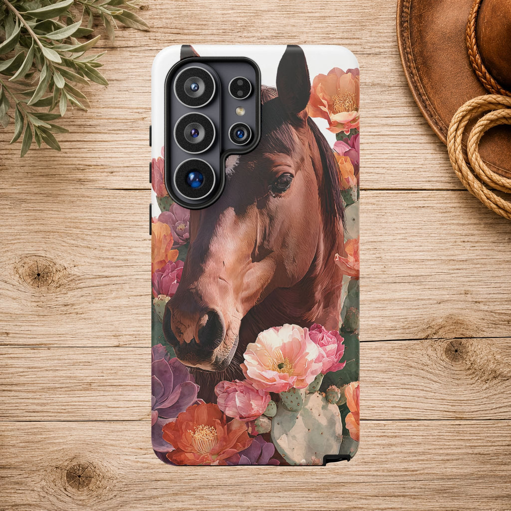 Horse Floral Phone Case