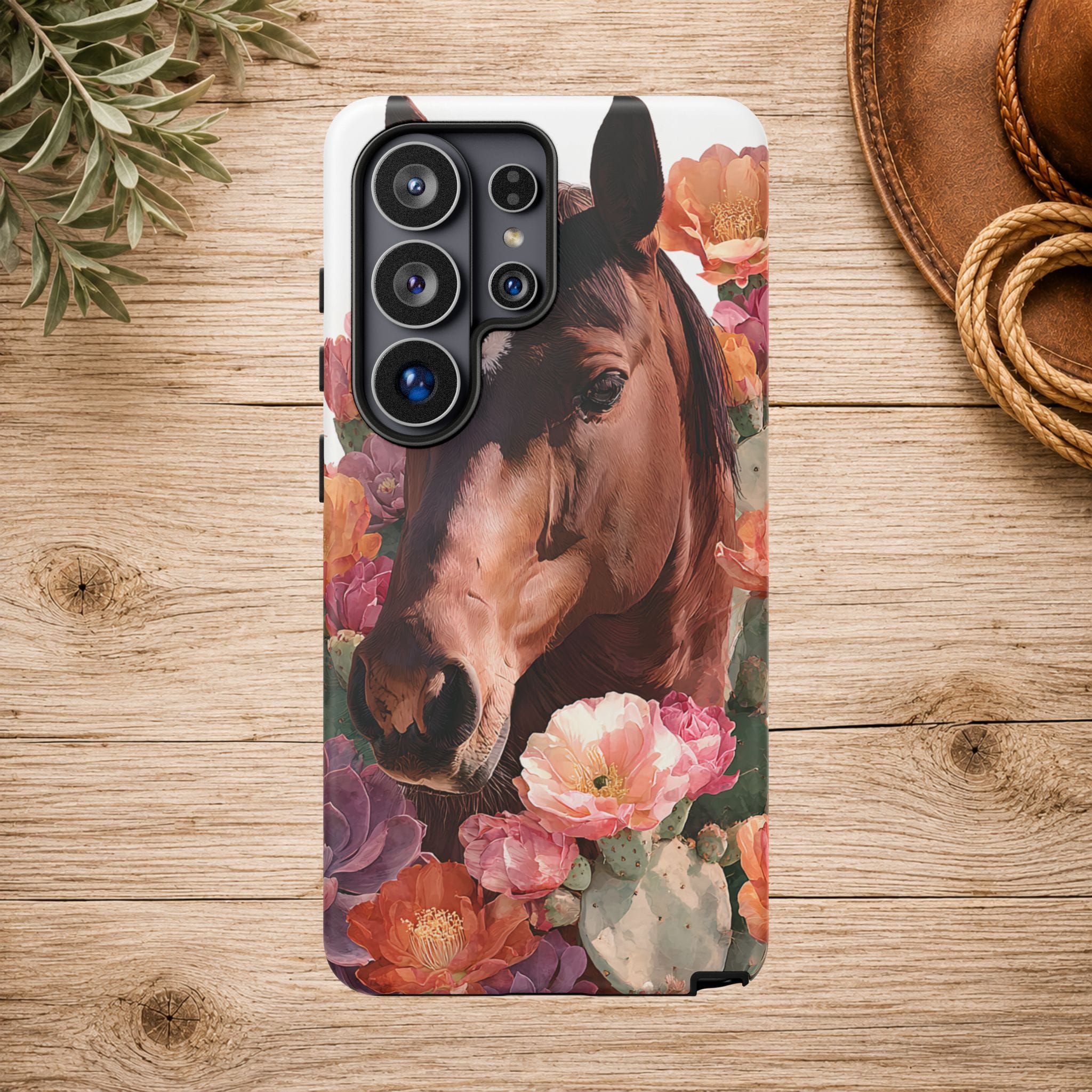 Horse Floral Phone Case
