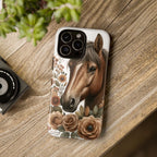 Painted Horse & Roses – Phone Case