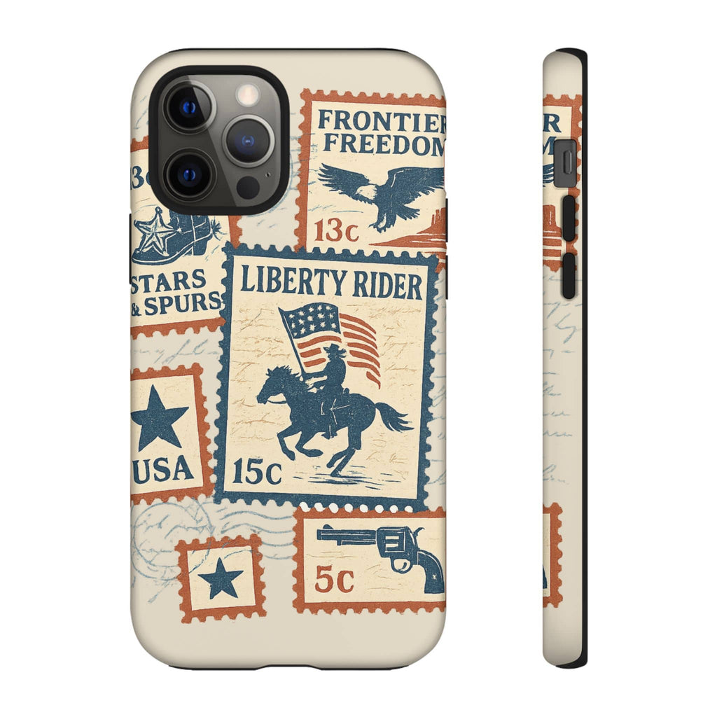 Liberty Rider Vintage Western Patriotic Phone Case