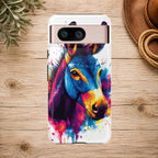 Color Splash Donkey Phone Case