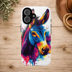 Color Splash Donkey Phone Case