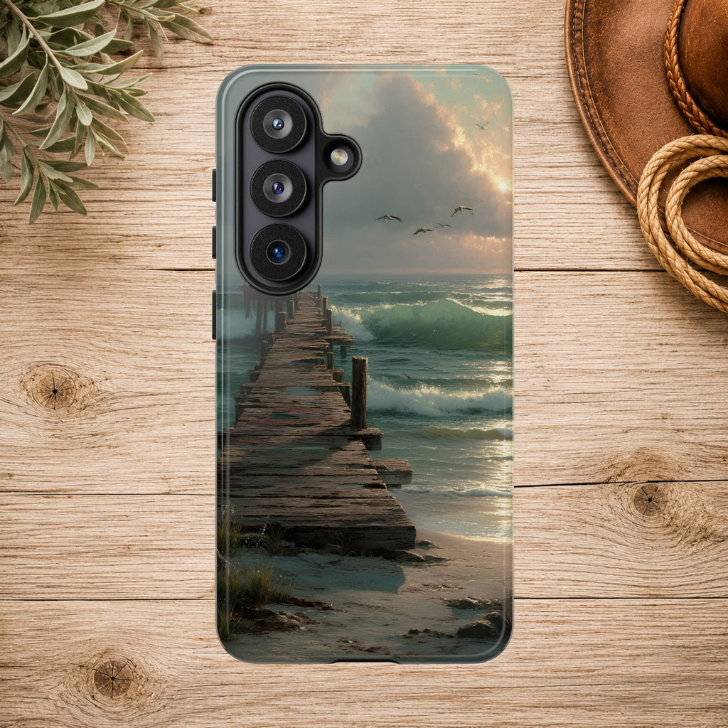 Wooden  Seaside Pier Phone Case