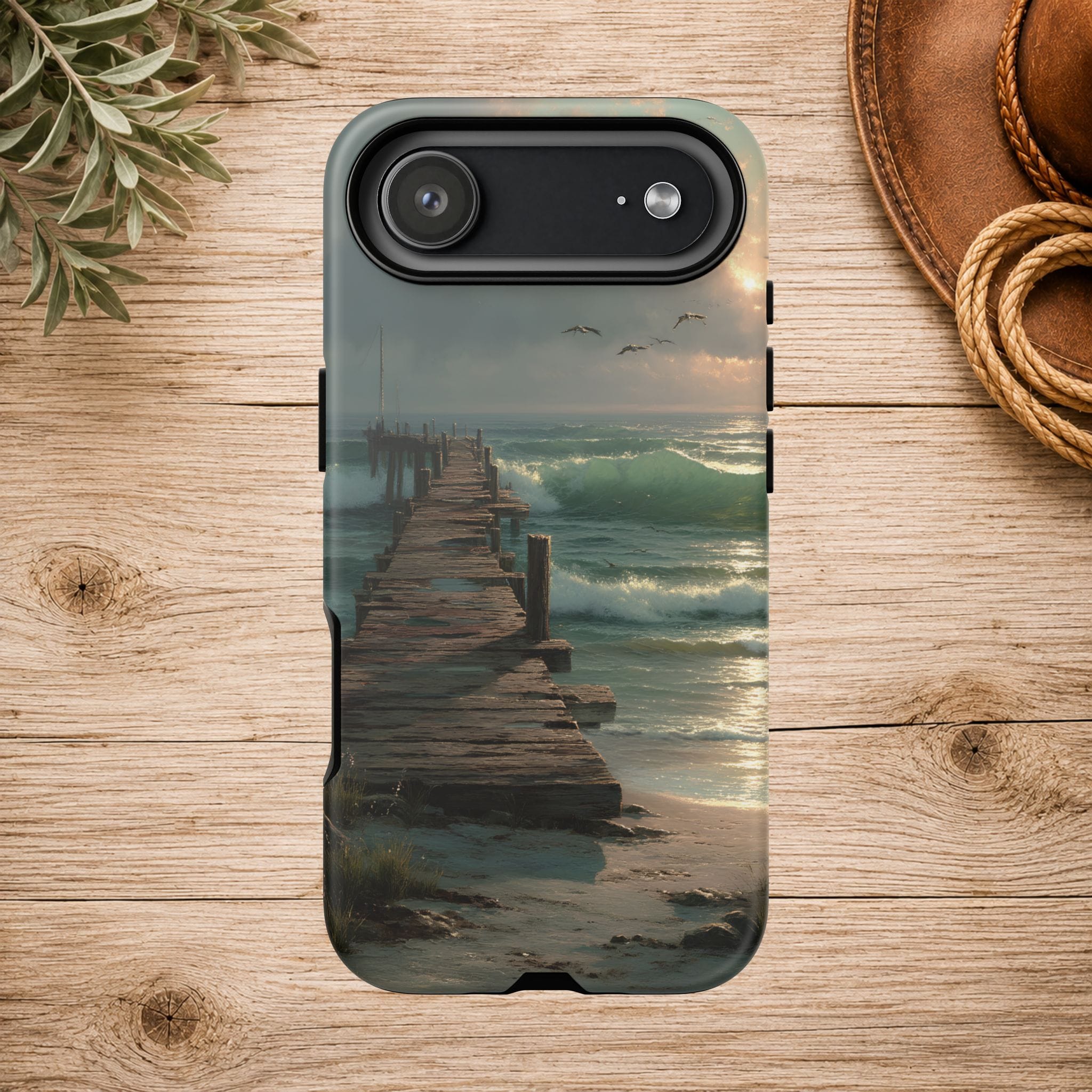 Wooden  Seaside Pier Phone Case