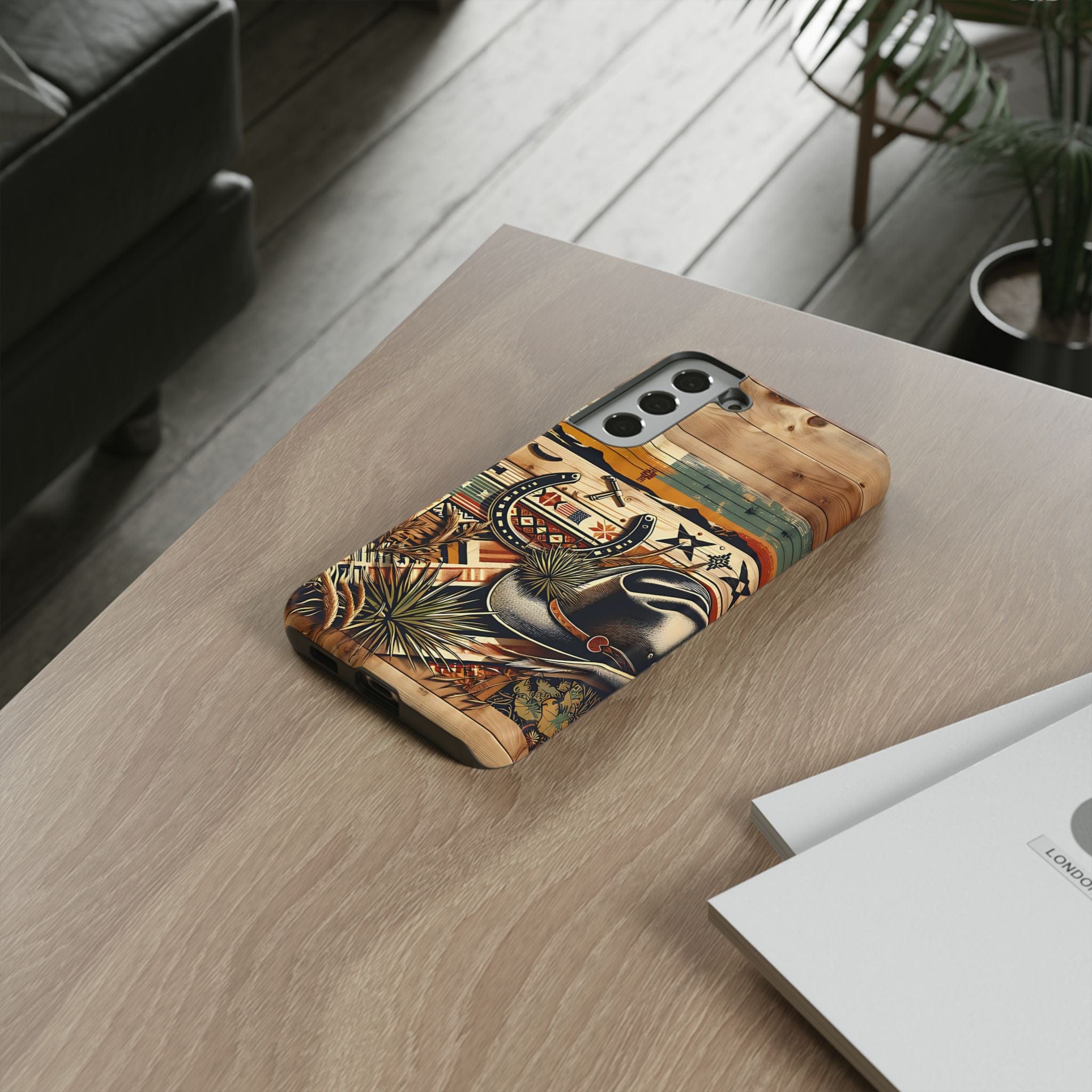 Hat and Horseshoes -Phone Case