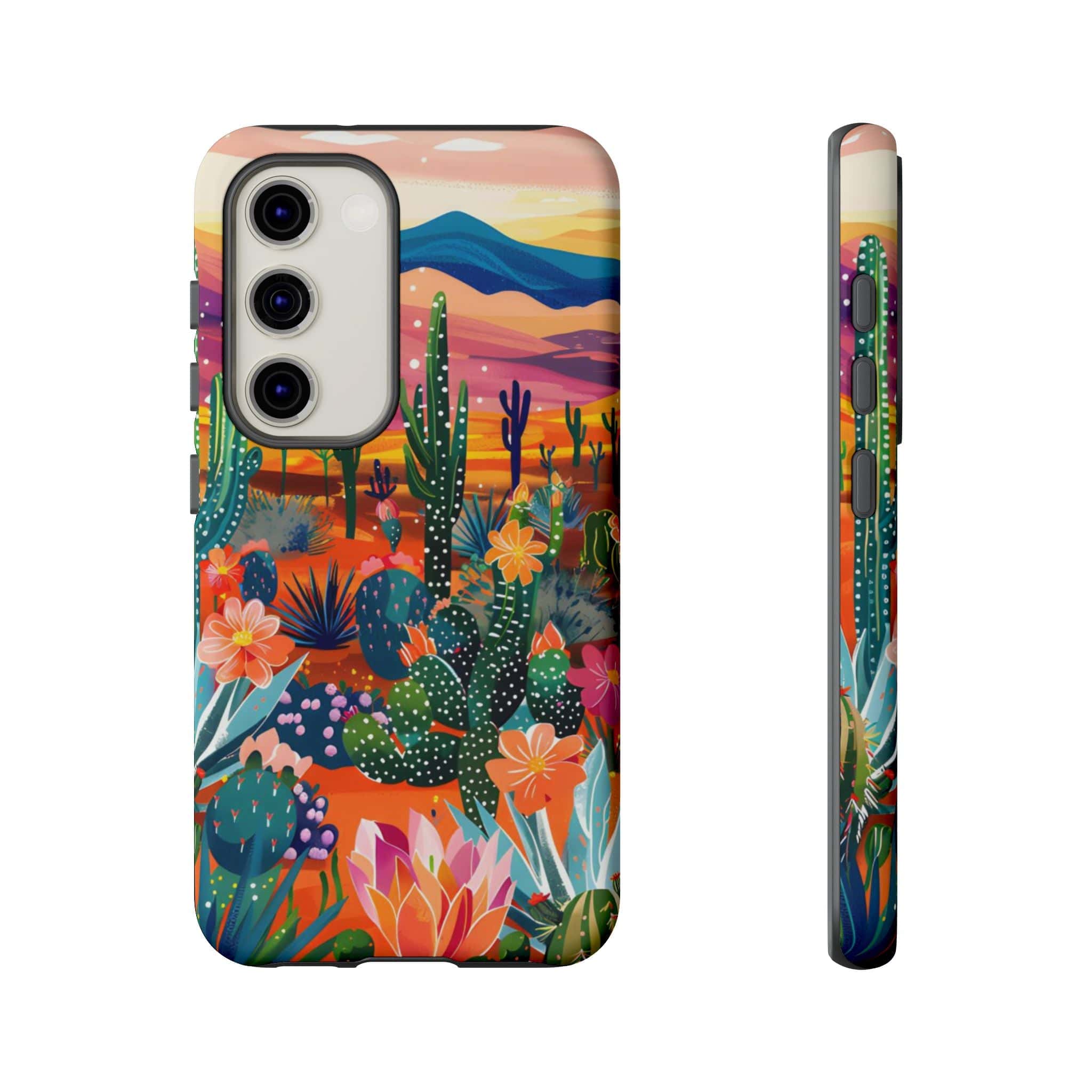 Colorful Cactus Phone Case