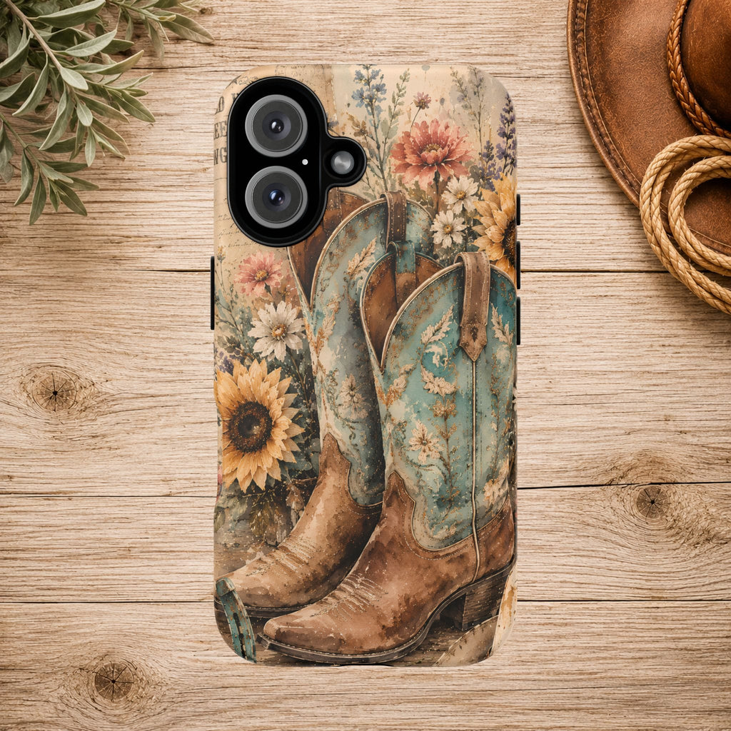 Rustique Sunflower Western iPhone Cover