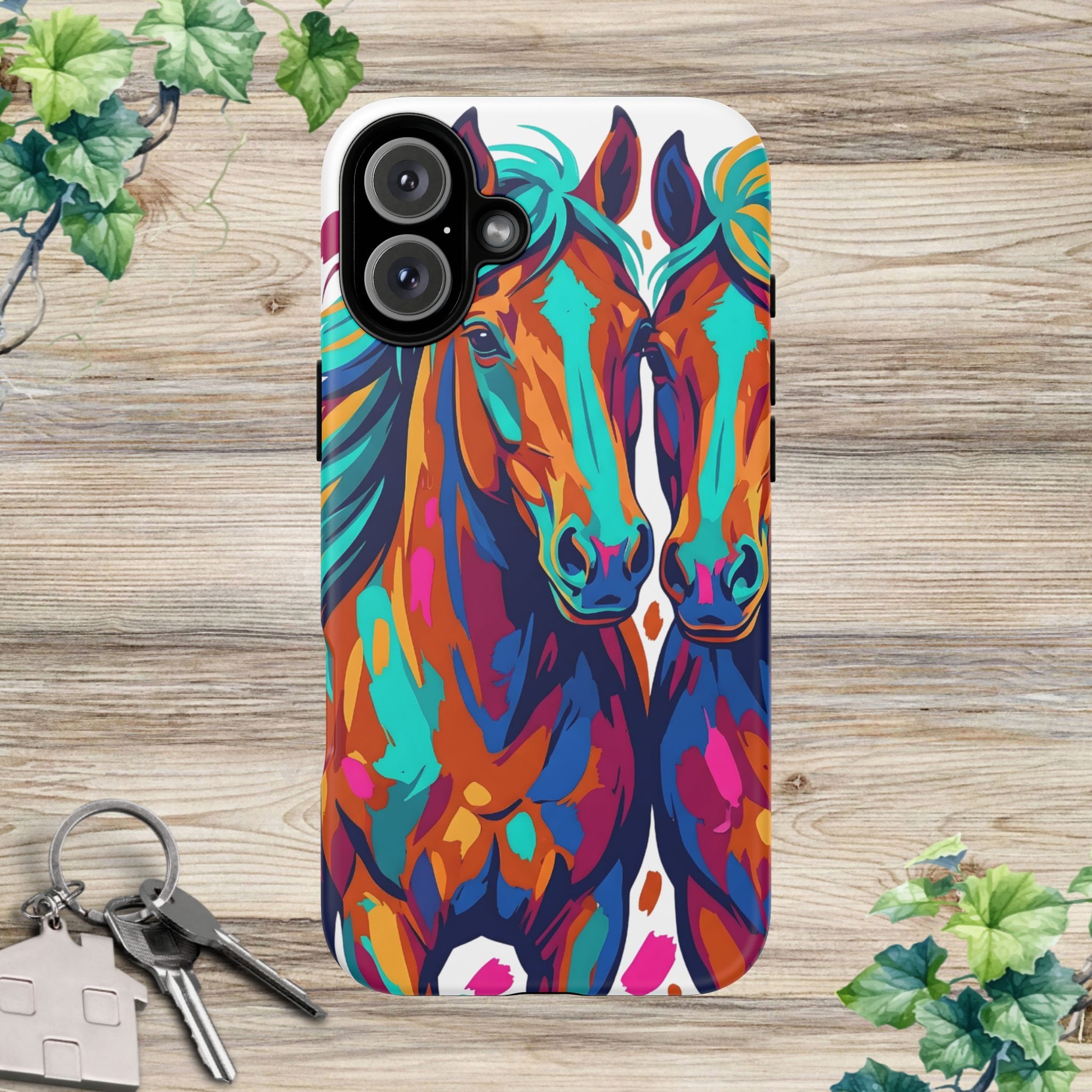 Vibrant Pop Art Equine Phone Case