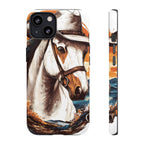White Hat Horse-Phone Cases