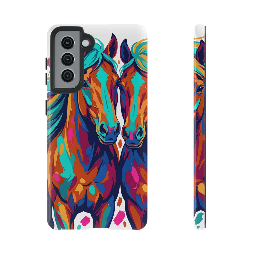 Vibrant Pop Art Equine Phone Case