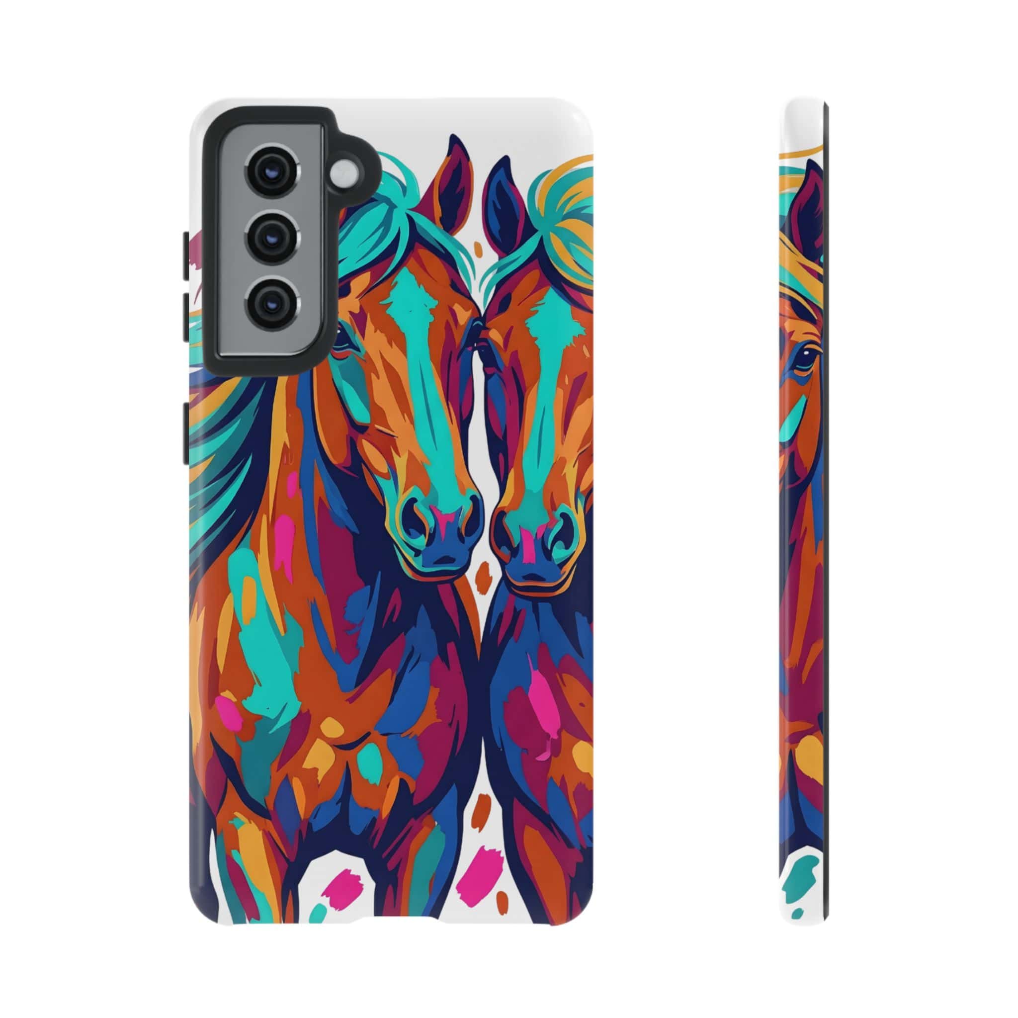Vibrant Pop Art Equine Phone Case