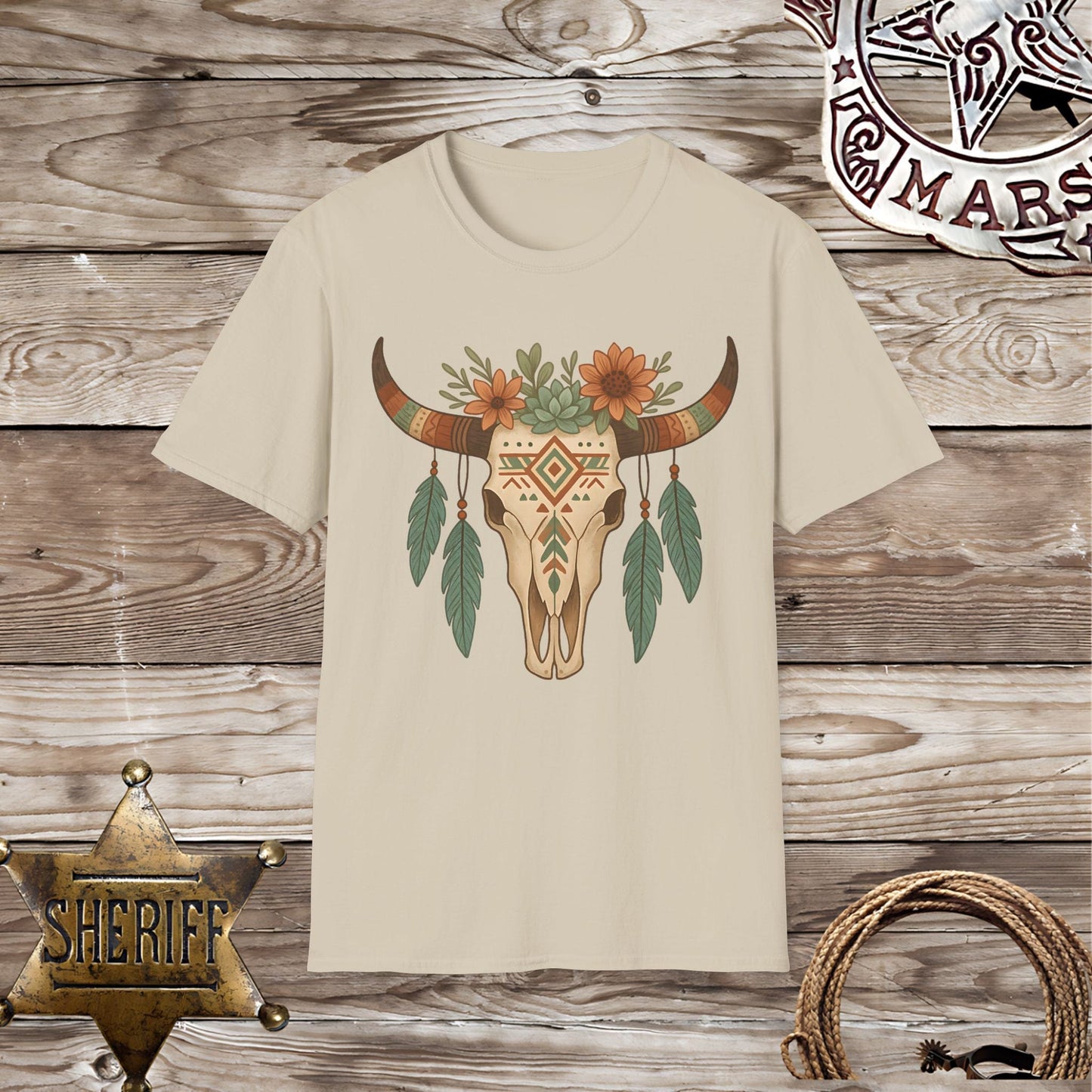 Boho Skelton Floral design