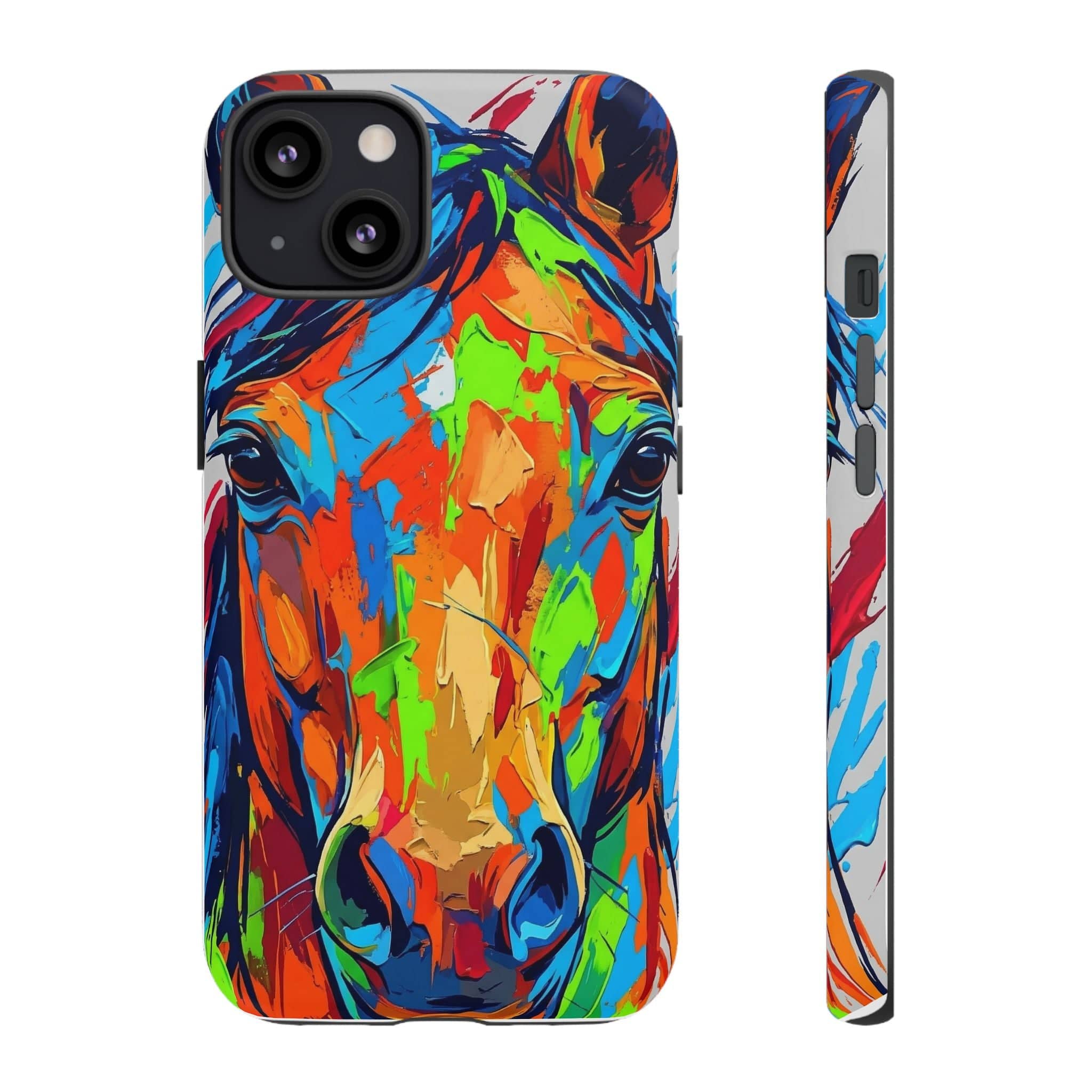 Colorful Abstract Horse Phone Case