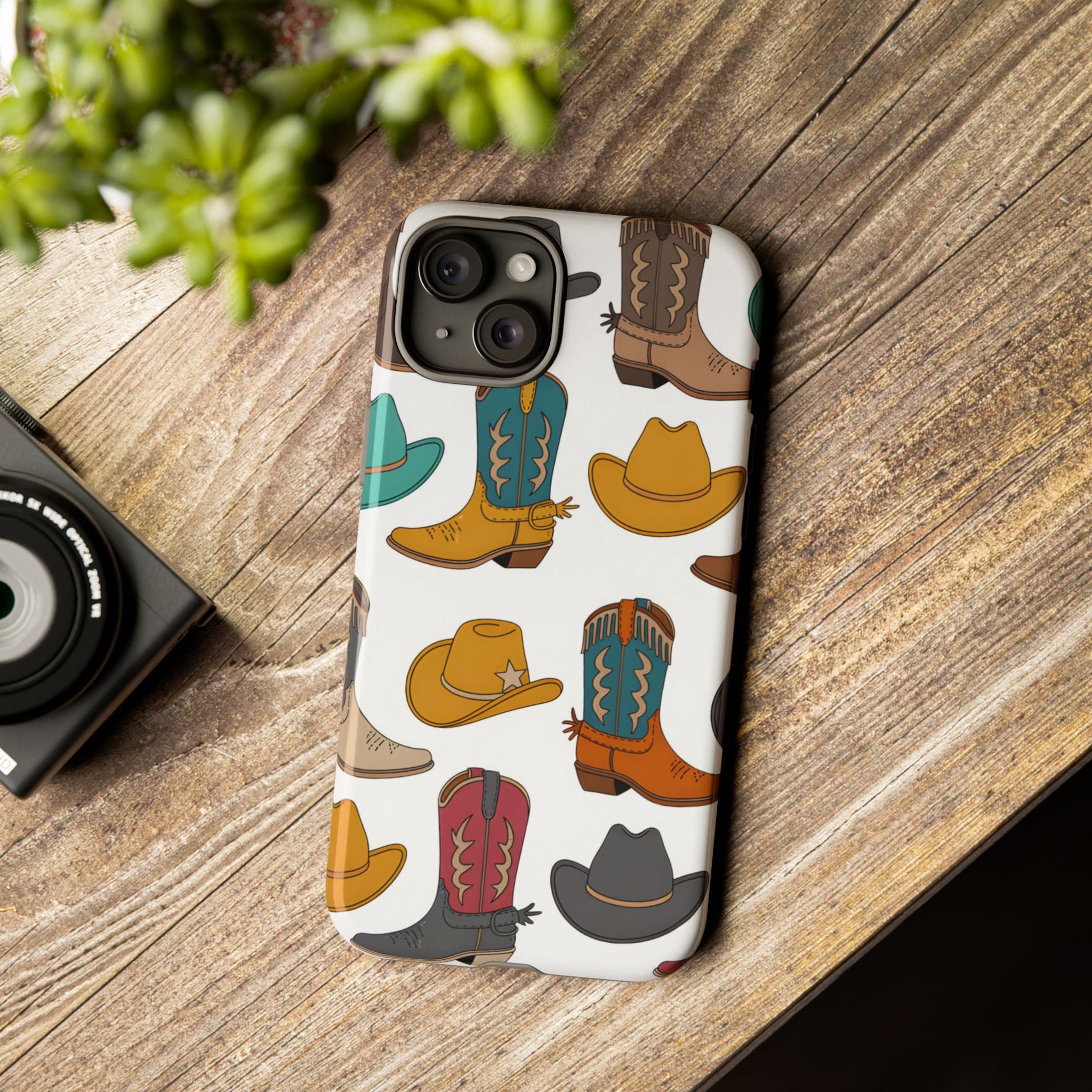Hat & Boots Phone Cases