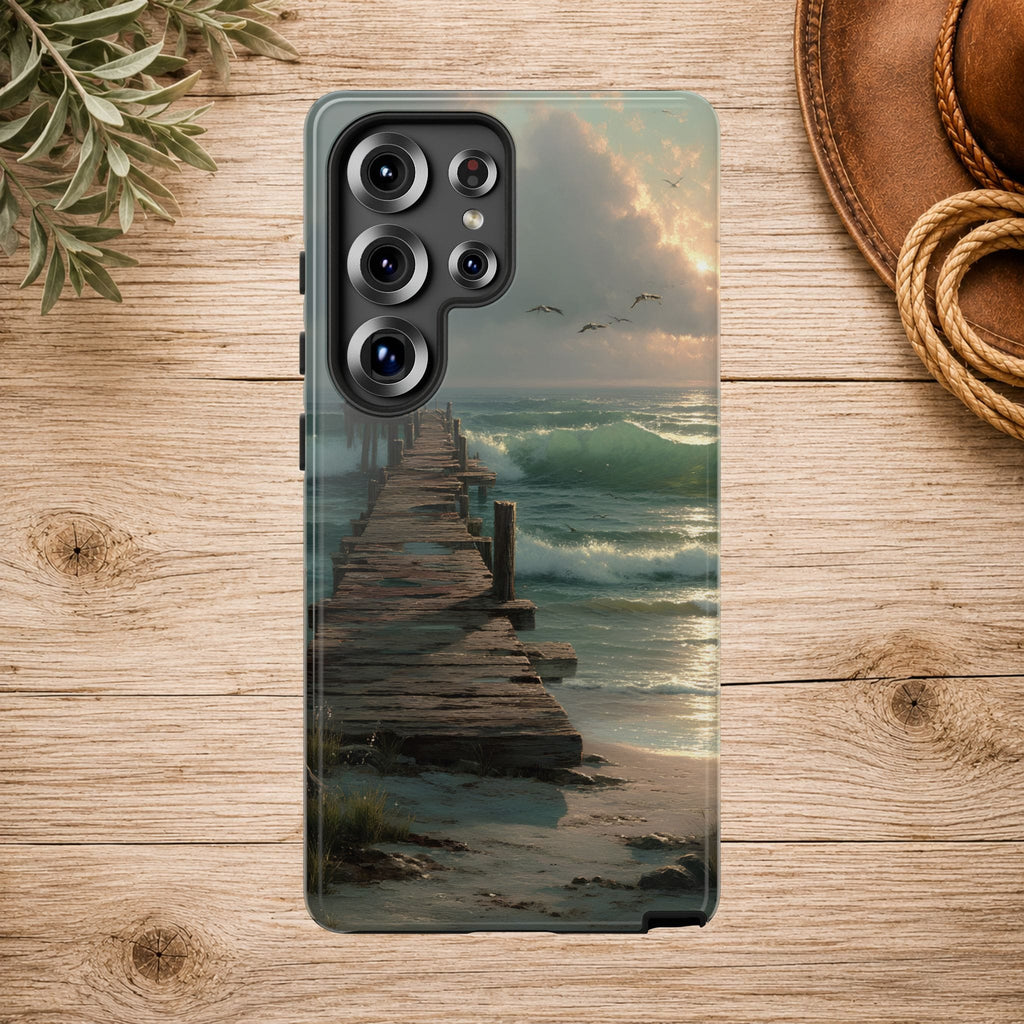 Wooden  Seaside Pier Phone Case