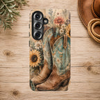 Rustique Sunflower Western iPhone Cover