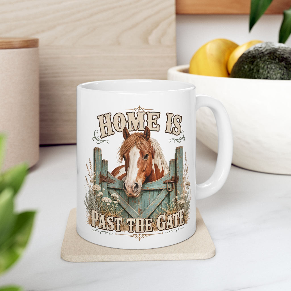 Home Is Past the Gate Mug
