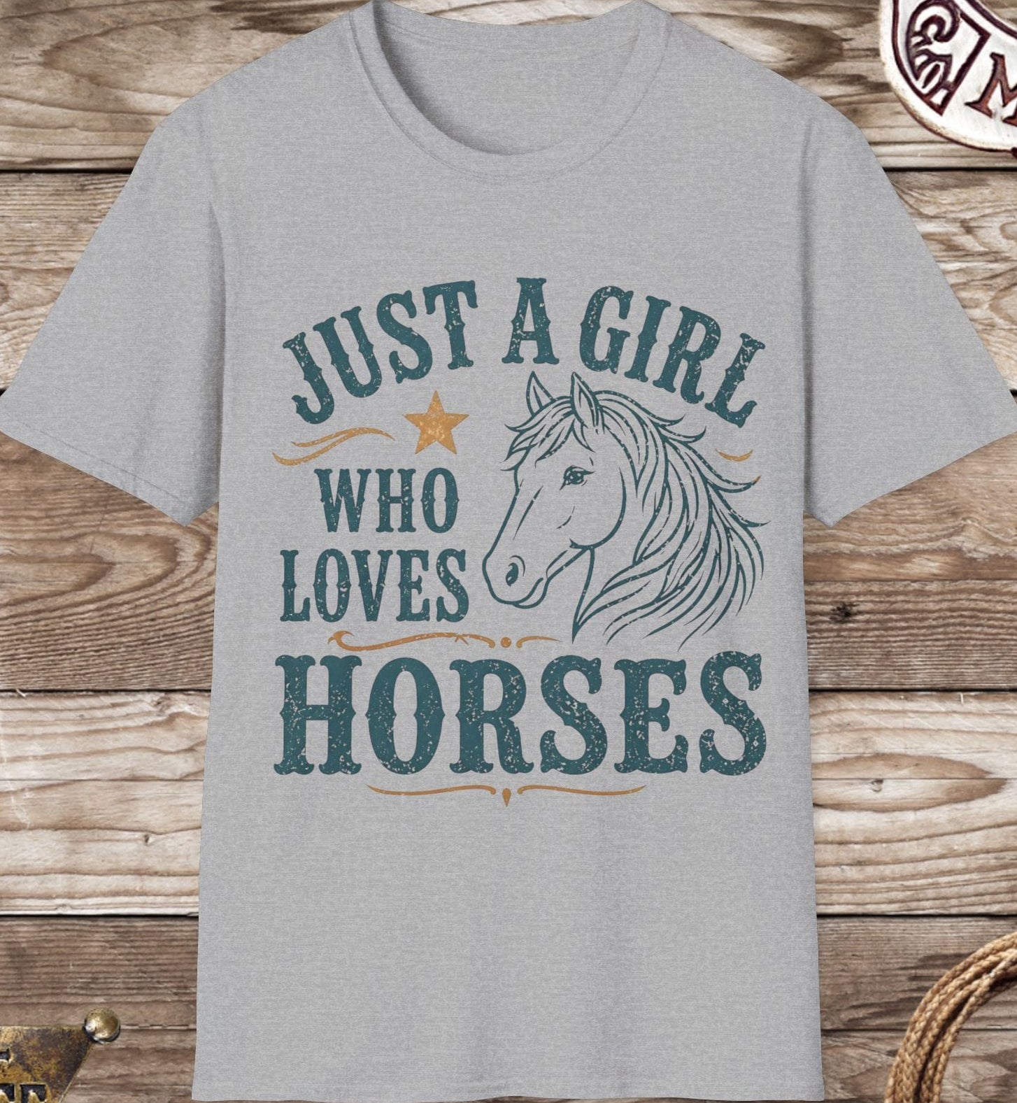 Just a Girl Who Loves Horses T-Shirt