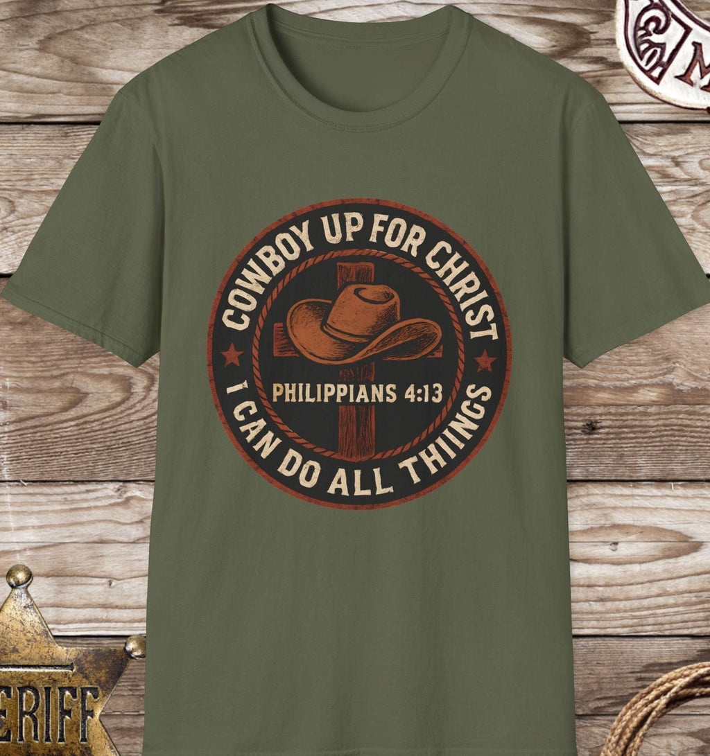Cowboy Up for Christ T-Shirt