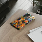 Floral Guitar- Phone Case
