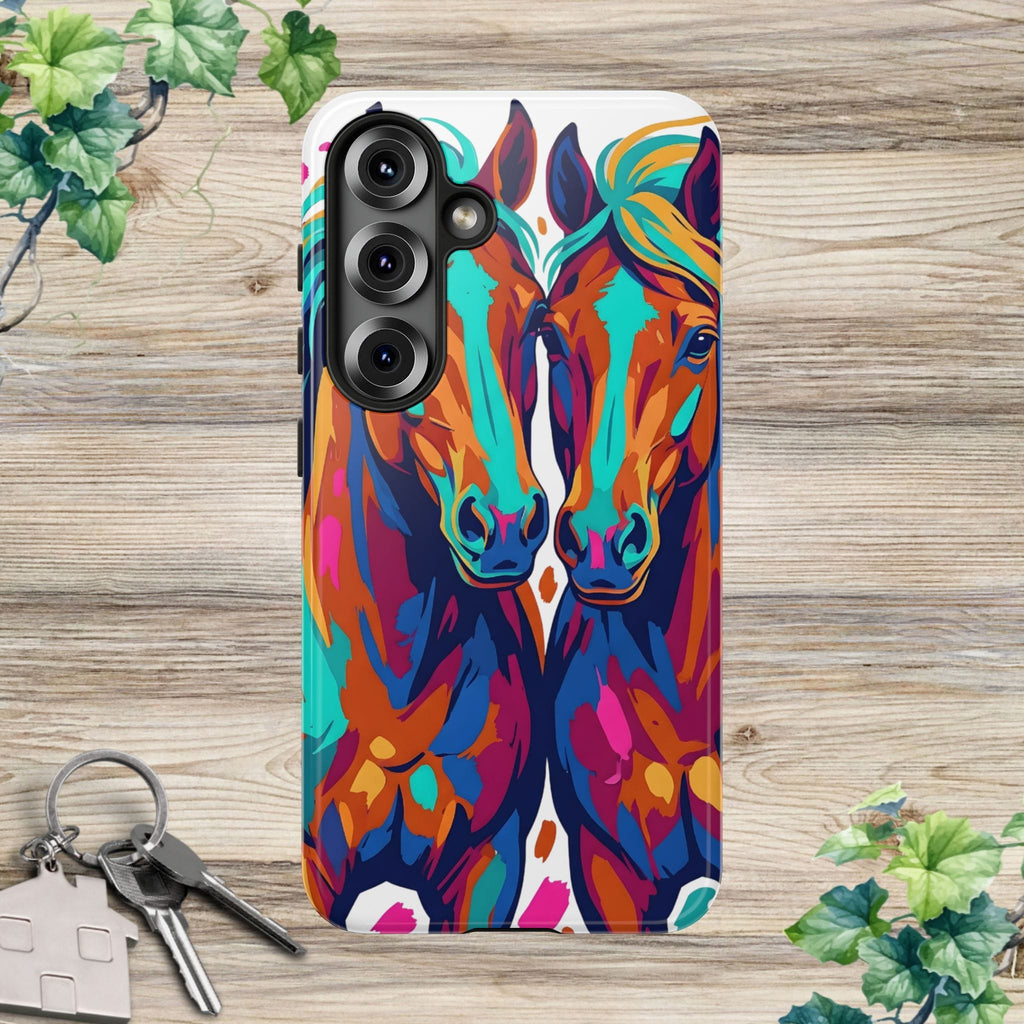 Vibrant Pop Art Equine Phone Case